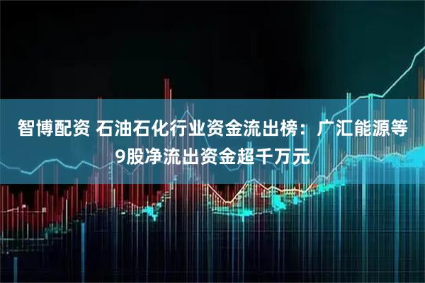 智博配资 石油石化行业资金流出榜：广汇能源等9股净流出资金超千万元
